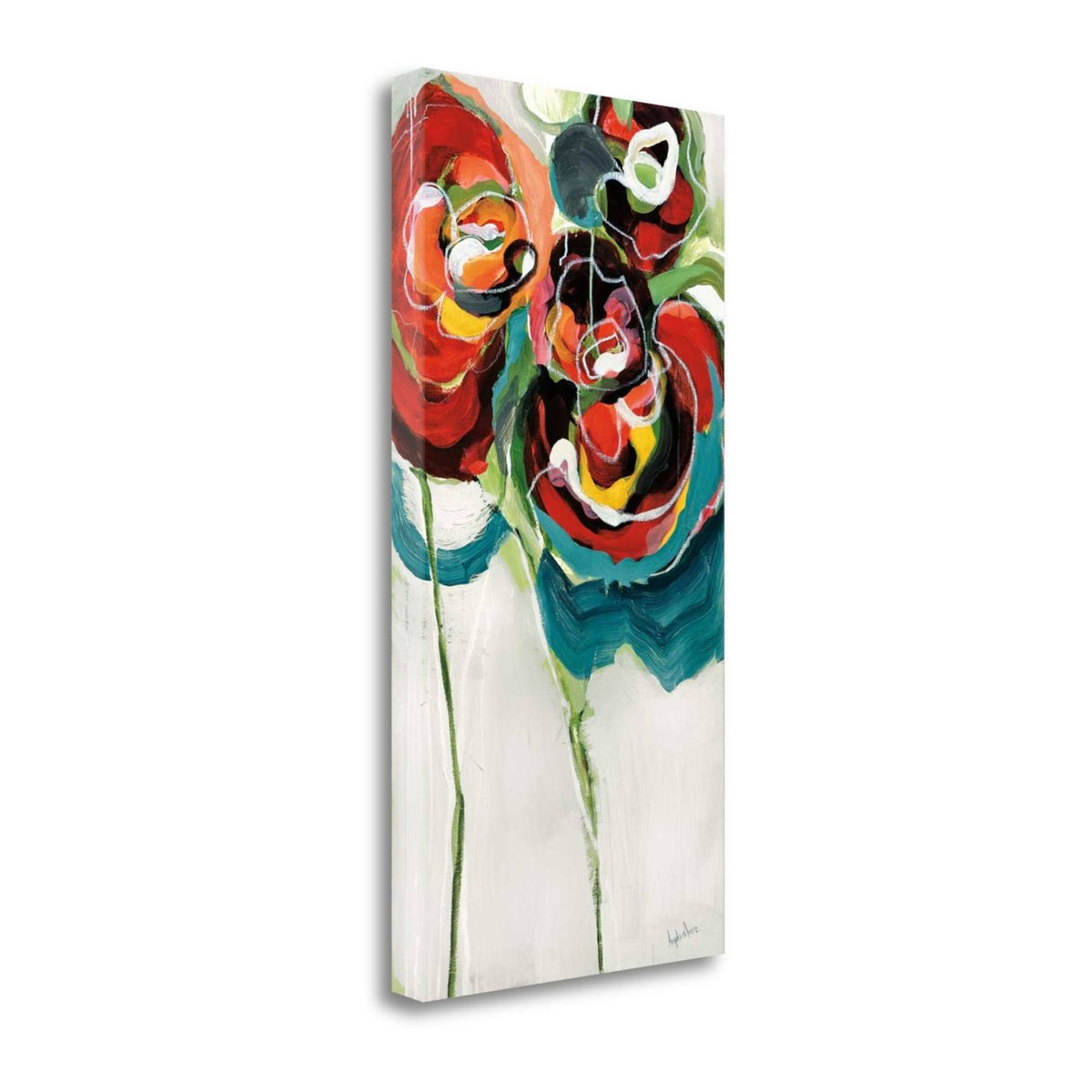 Wasabi Rose Giclee Print on Gallery Wrap Canvas D546
