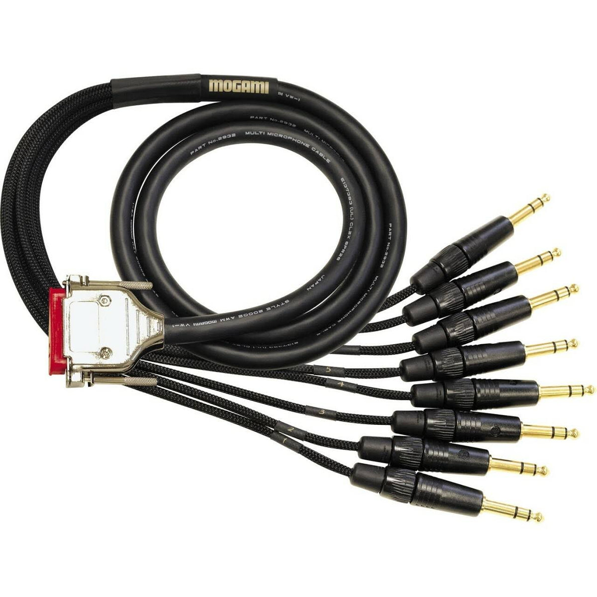 8 Channel DB25-TRS Snake Cable 15 ft. W454578