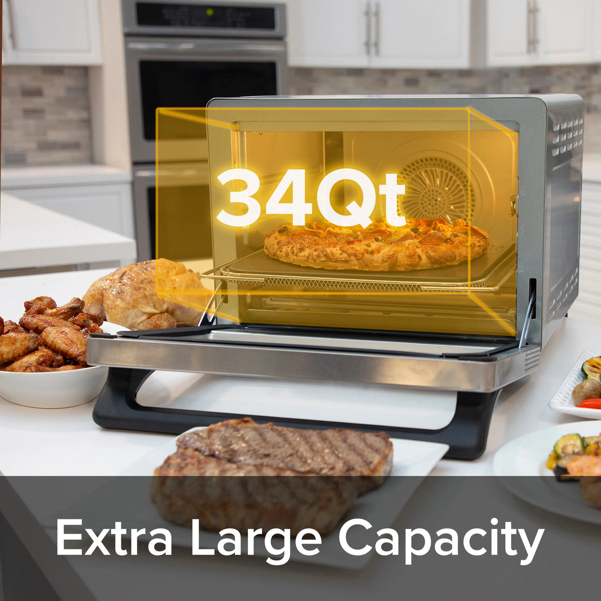 34 QT Air Fryer Oven W447862