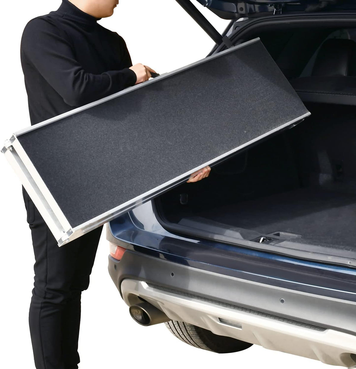 Silver Folding Aluminum Pet Ramp G218