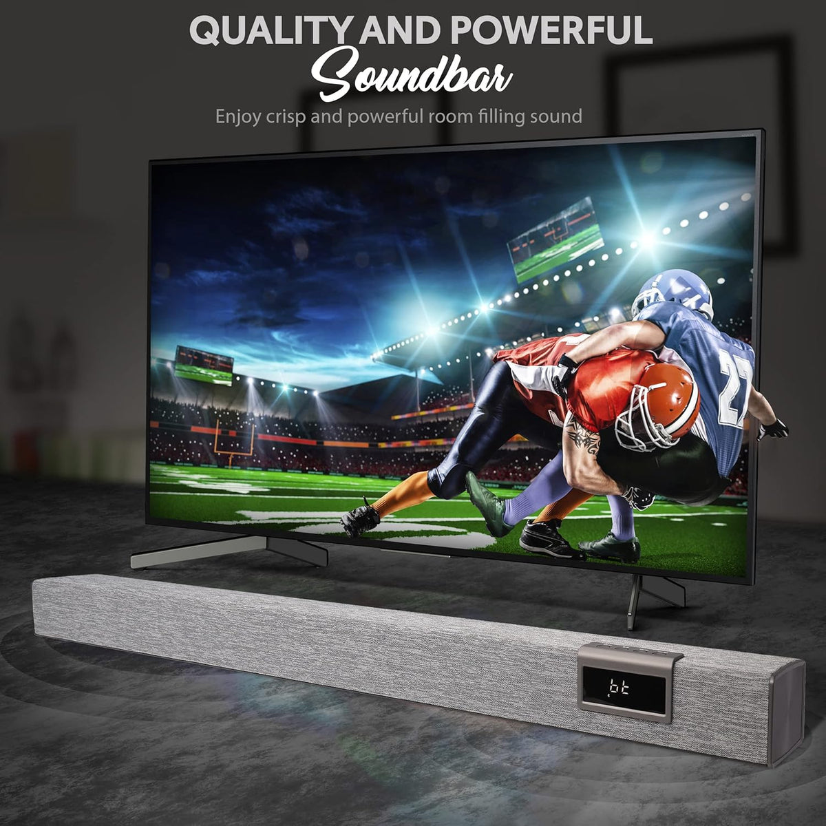 60W 35" Bluetooth Sound Bar with Remote Control L381