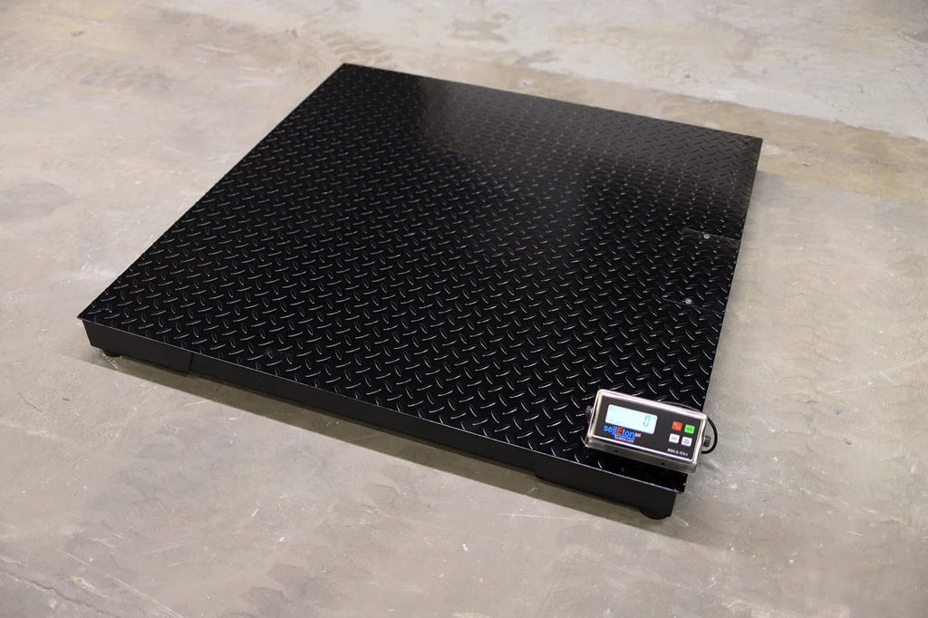 40" X 40" Floor Scale / Pallet Scale 2500 lb X 0.5 lb with Metal Indicator U524139