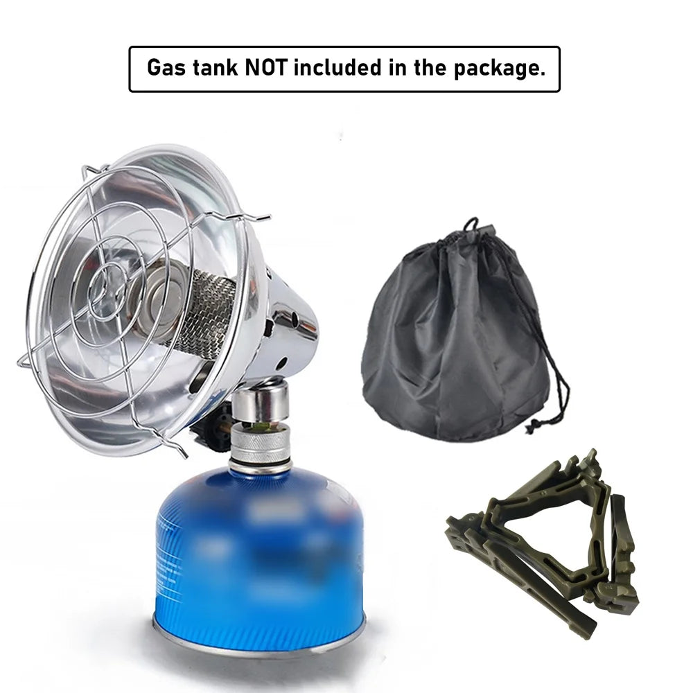Mini Gas Heater Portable Tent Heater with Storage Bag D4366