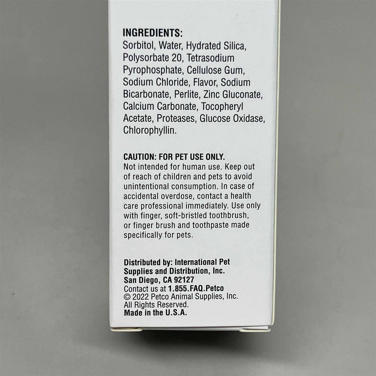 Tartar Control Toothpaste for Dogs L298