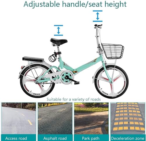 Lightweight Alloy Folding City Bike V109991