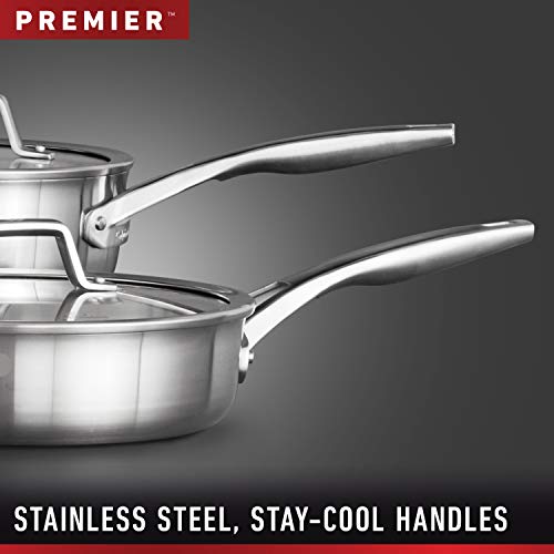 2.5-Quart Stainless Steel Saucepan with Cover C959528