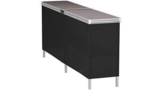 Black Portable Bar Table S175
