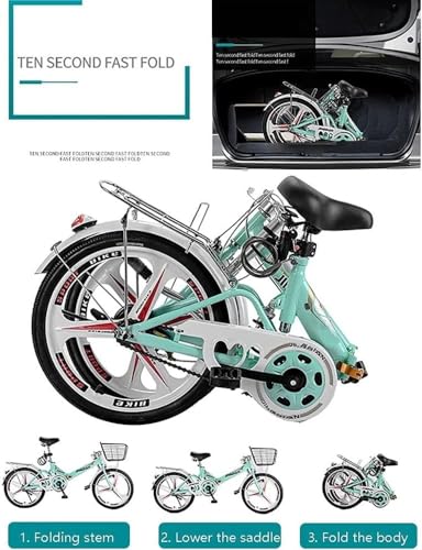 Lightweight Alloy Folding City Bike V109991