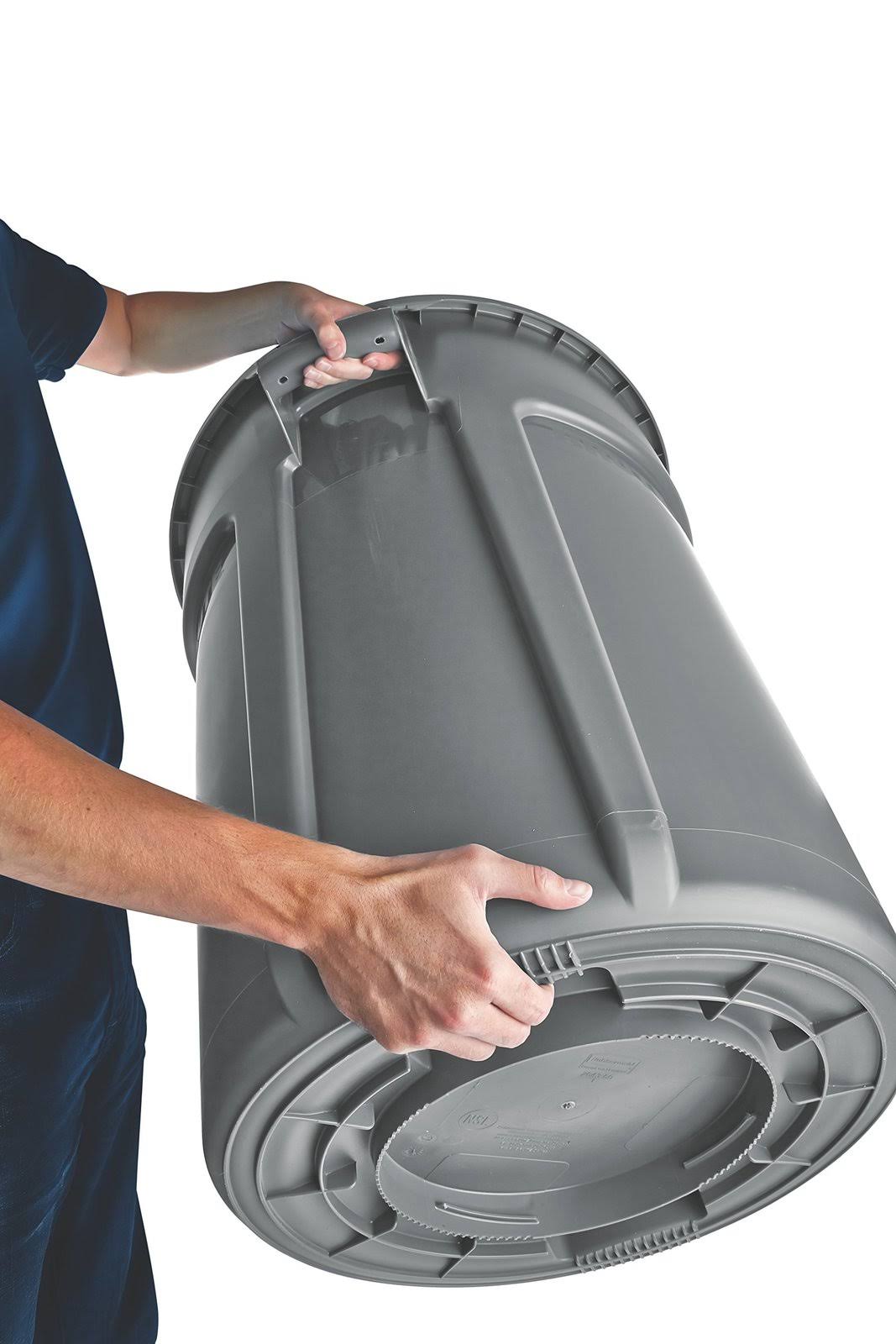 44-Gallon Gray Vented Utility Container C5022