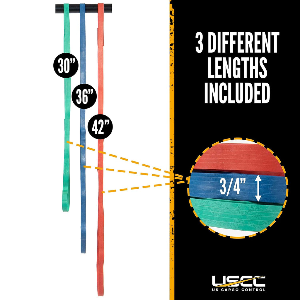 Large Rubber Moving Bands Variety Pack 30 36 42 Inch R185589
