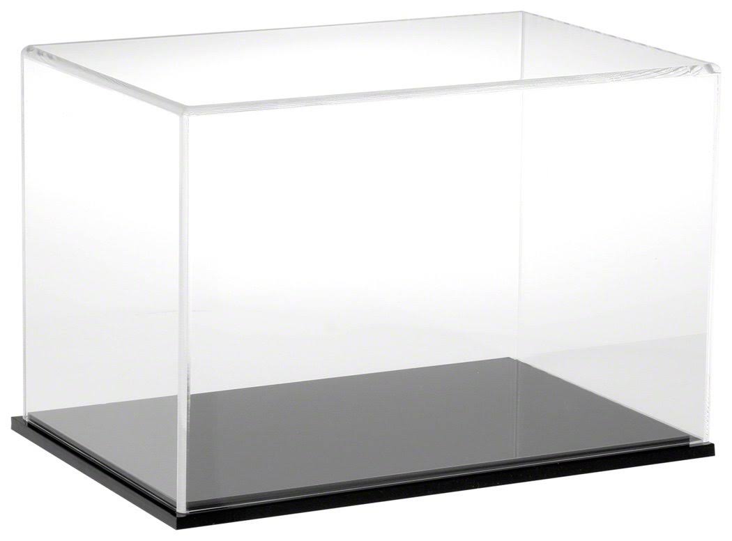 Clear Acrylic Display Case with Black Base L940878