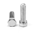 22-13 x 5x22 Coarse Thread Grade 5 Hex Tap Bolt Medium Carbon Steel Zinc Plated J3186