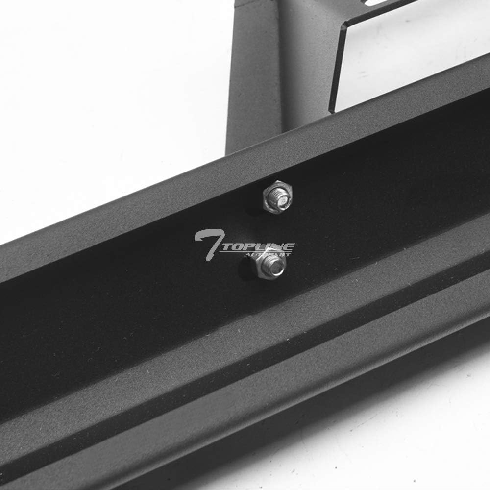 Matte Black Nerf Bars Running Boards I760