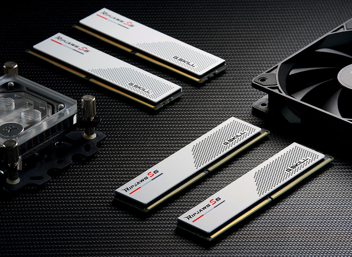 64GB DDR5 6000MHz CL30 Dual Channel Kit 2x 32GB White F83525