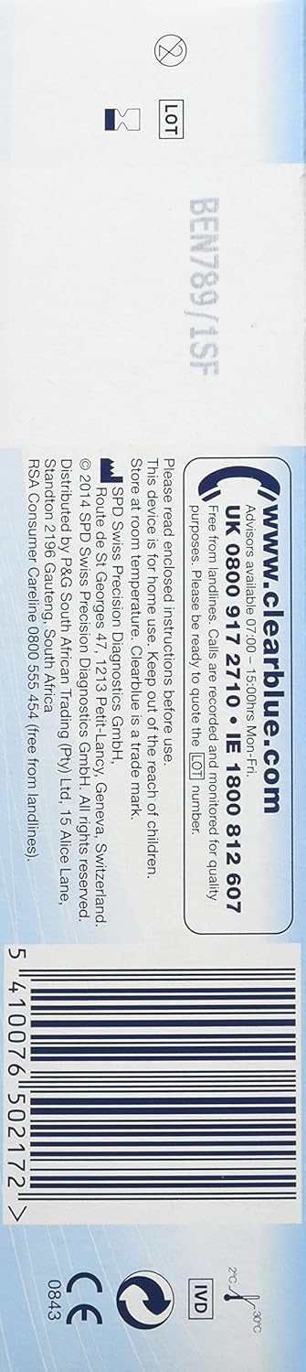 2 ct Pregnancy Test W627