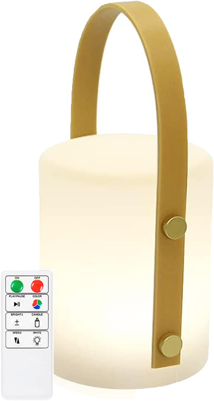 RGB Waterproof Portable Dimmable LED Table Lamp with Remote Control L902