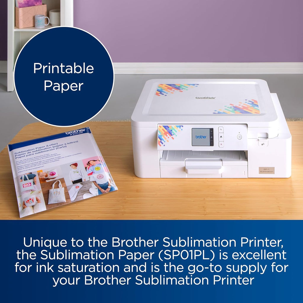 Sublimation Printer and Mug Heat Press Bundle, 6 Mugs & 6 Glasses A306