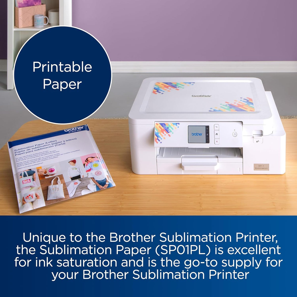Sublimation Printer and Mug Heat Press Bundle, 6 Mugs & 6 Glasses A306