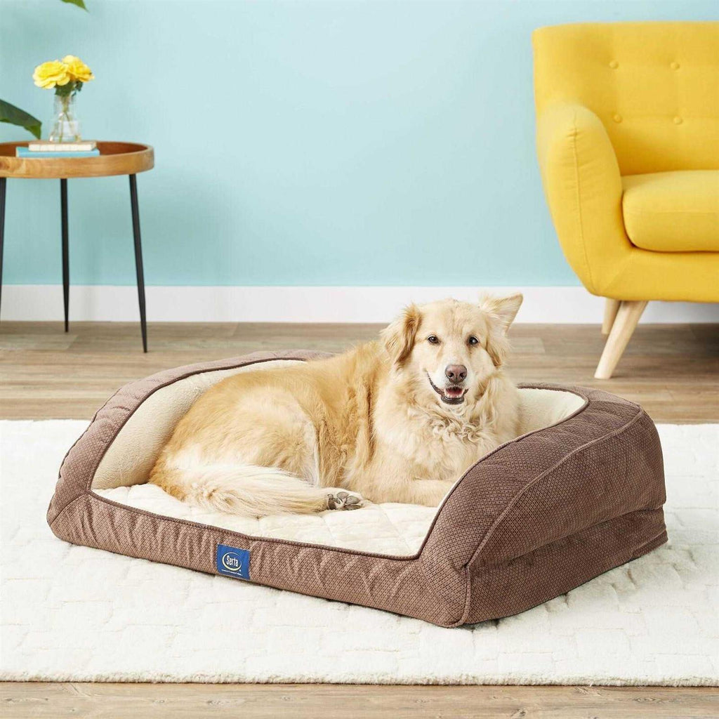 Orthopedic Quilted Dog Cat Couch Bed Y548