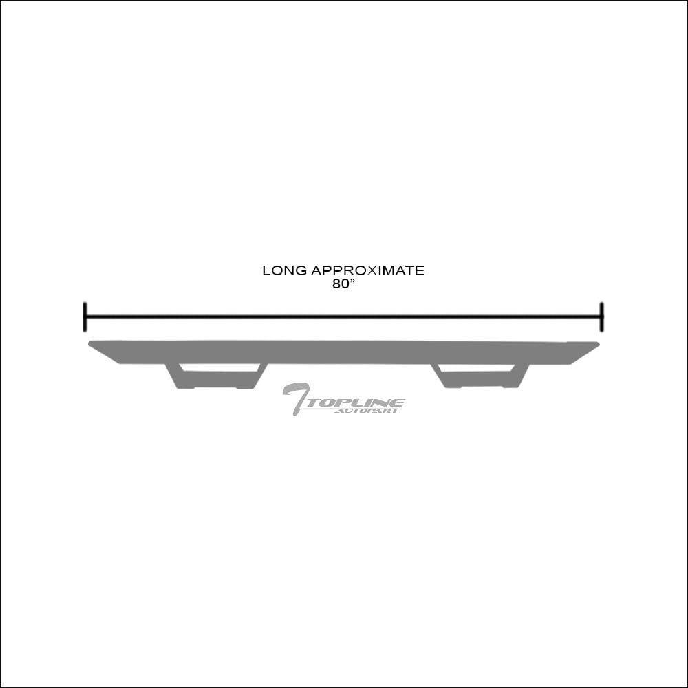 Matte Black Nerf Bars Running Boards I760
