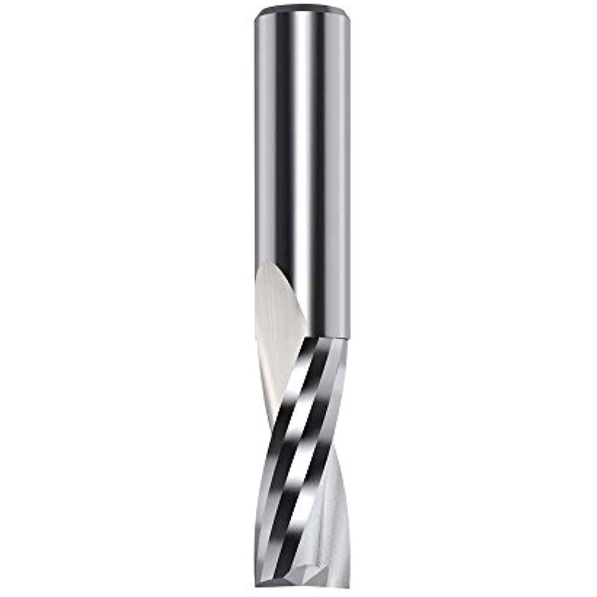 Solid Carbide Upcut Spiral Bit 1/2-Inch Diameter 3-Inch Length 1/2-Inch Shank P35959
