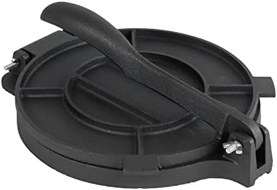 Cast Iron Tortilla Press 10In with 100 Cooking A4026