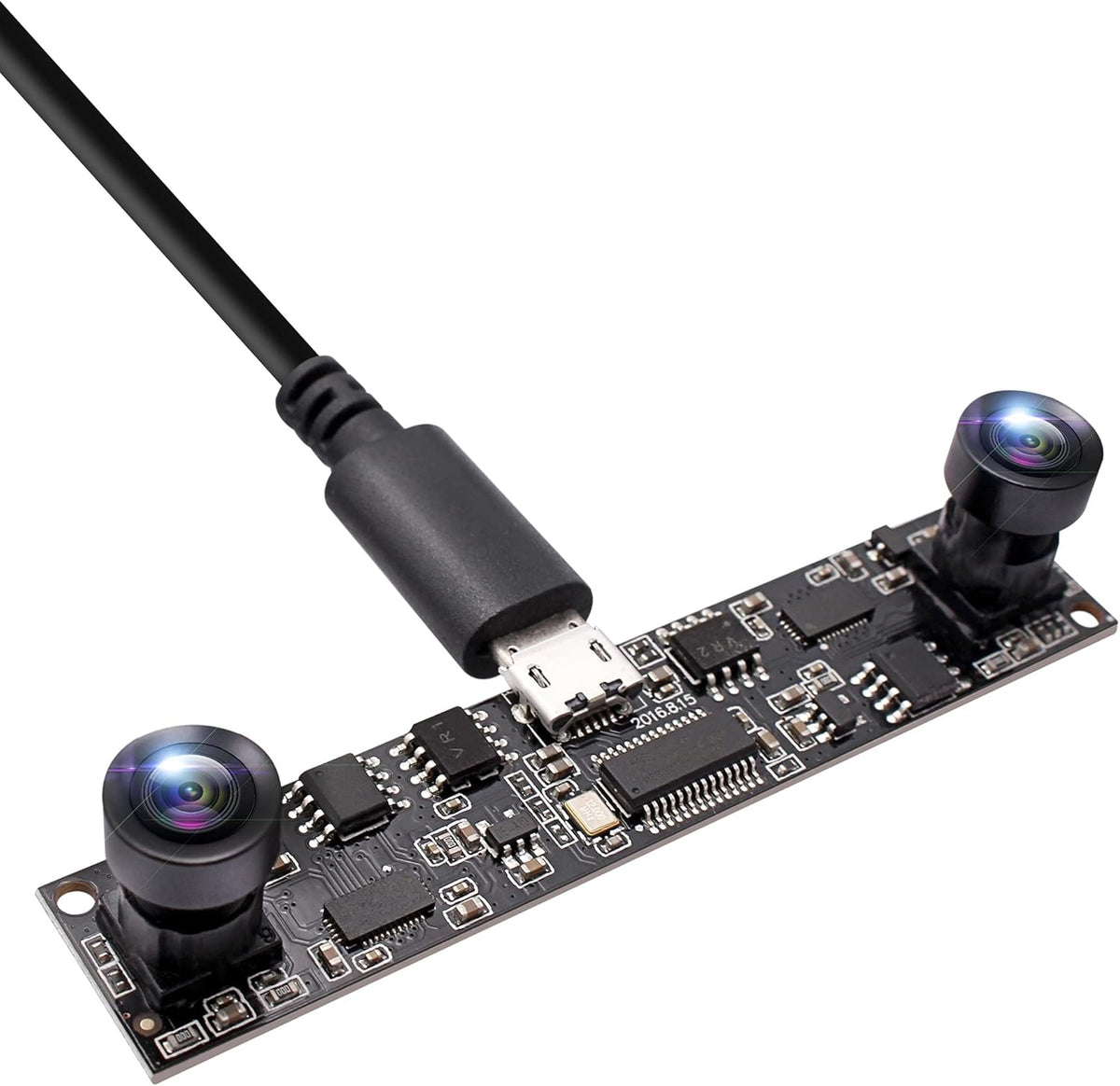 HD USB Dual Lens Synchronized Stereo Camera Board 960P USB 2.0 T789