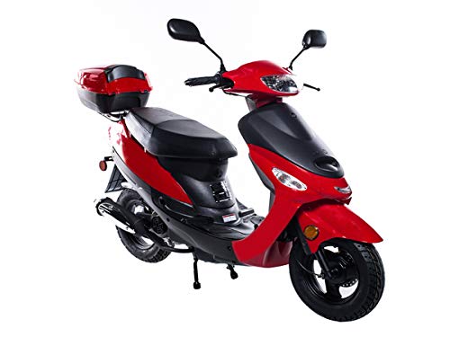 Red Gas Powered Scooter F1601