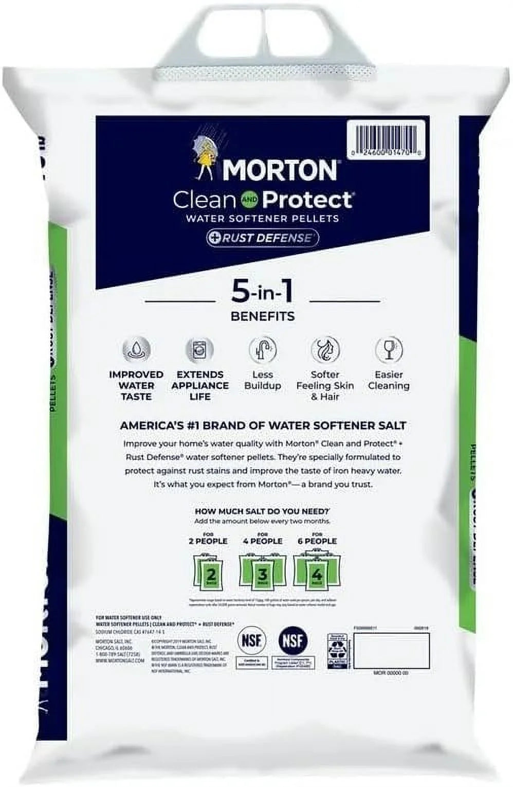 40 lb 3 Pack Water Softener Salt Pellets C69198