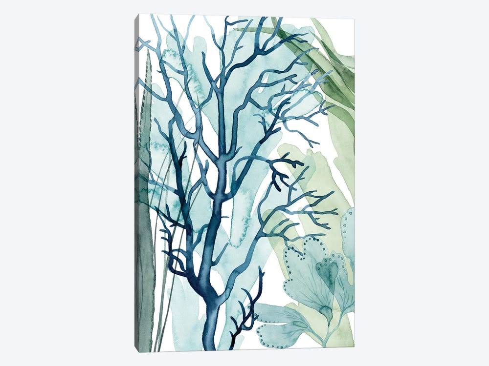 Canvas Wall Decor Prints Sea Leaves I Coral Art J175240
