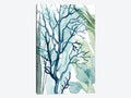 Canvas Wall Decor Prints Sea Leaves I Coral Art J175240