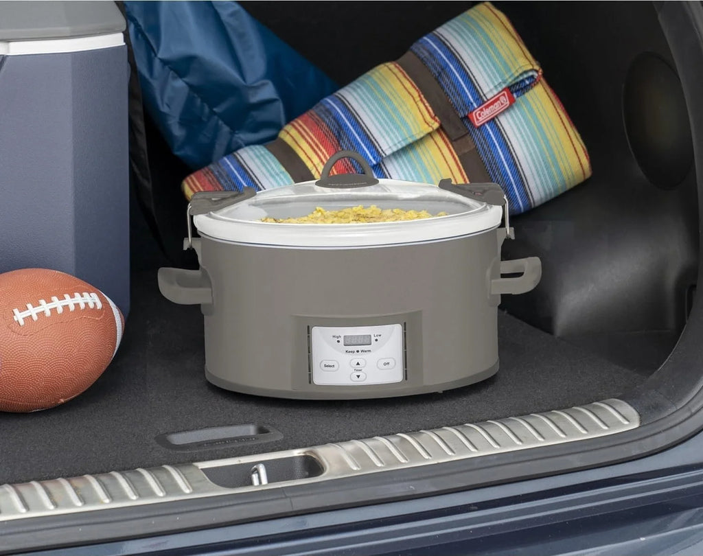 7-Quart Programmable Slow Cooker, Grey Y221