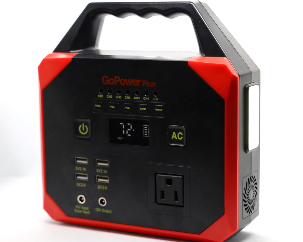 45000 mAh Emergency Power Station with AC outlet and USB Charging Ports E133