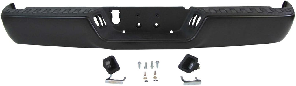 Black Steel Rear Step Bumper Assembly L471