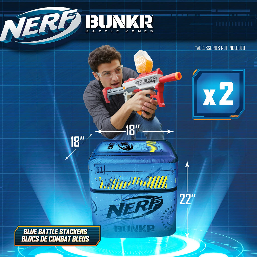 Nerf Bunkr Go Battle Set (3 Pack) N786