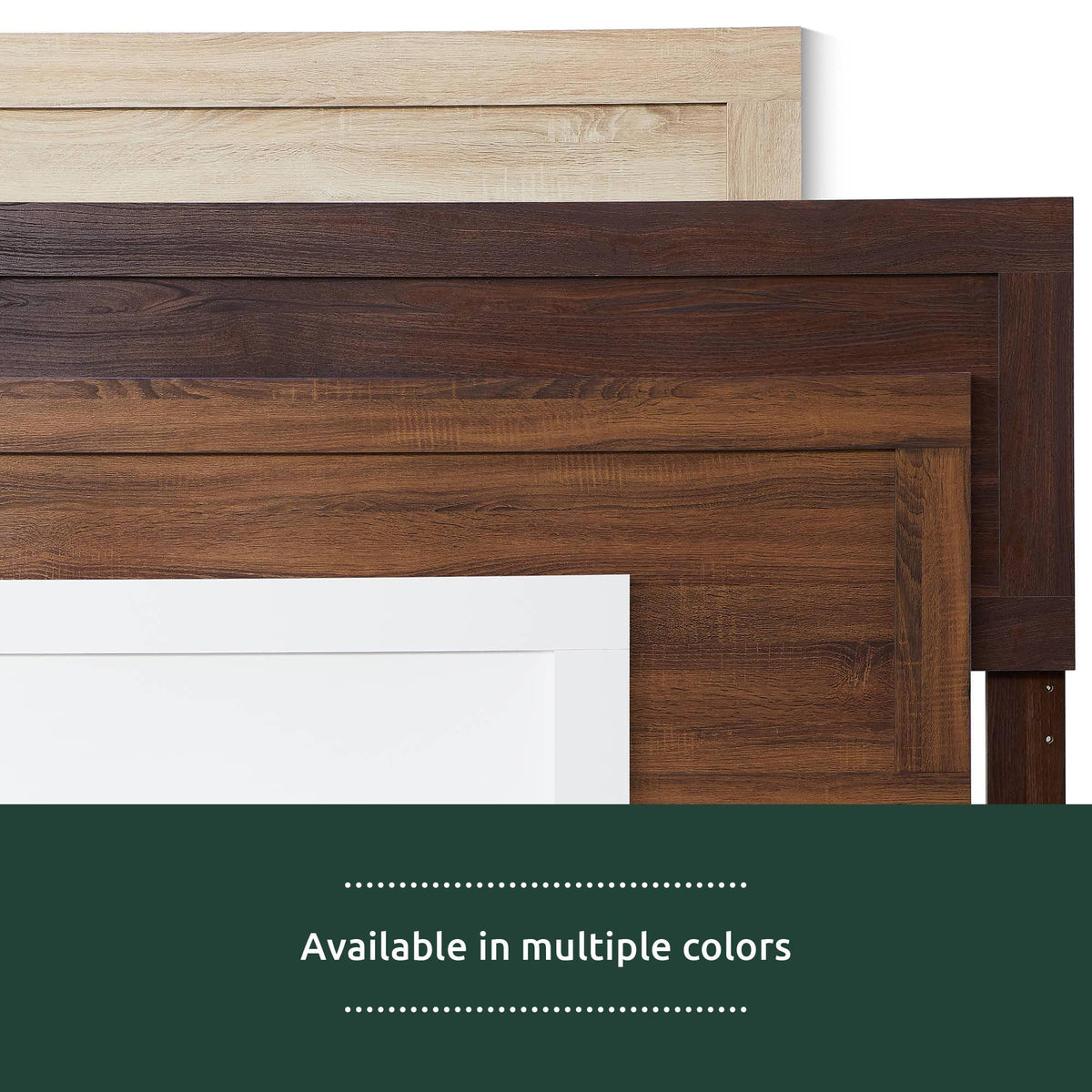 Classic Wood Headboard, Queen, Rustic Mahogany N173