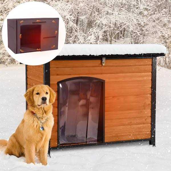 Insulated Outdoor Dog House with Liner G235100