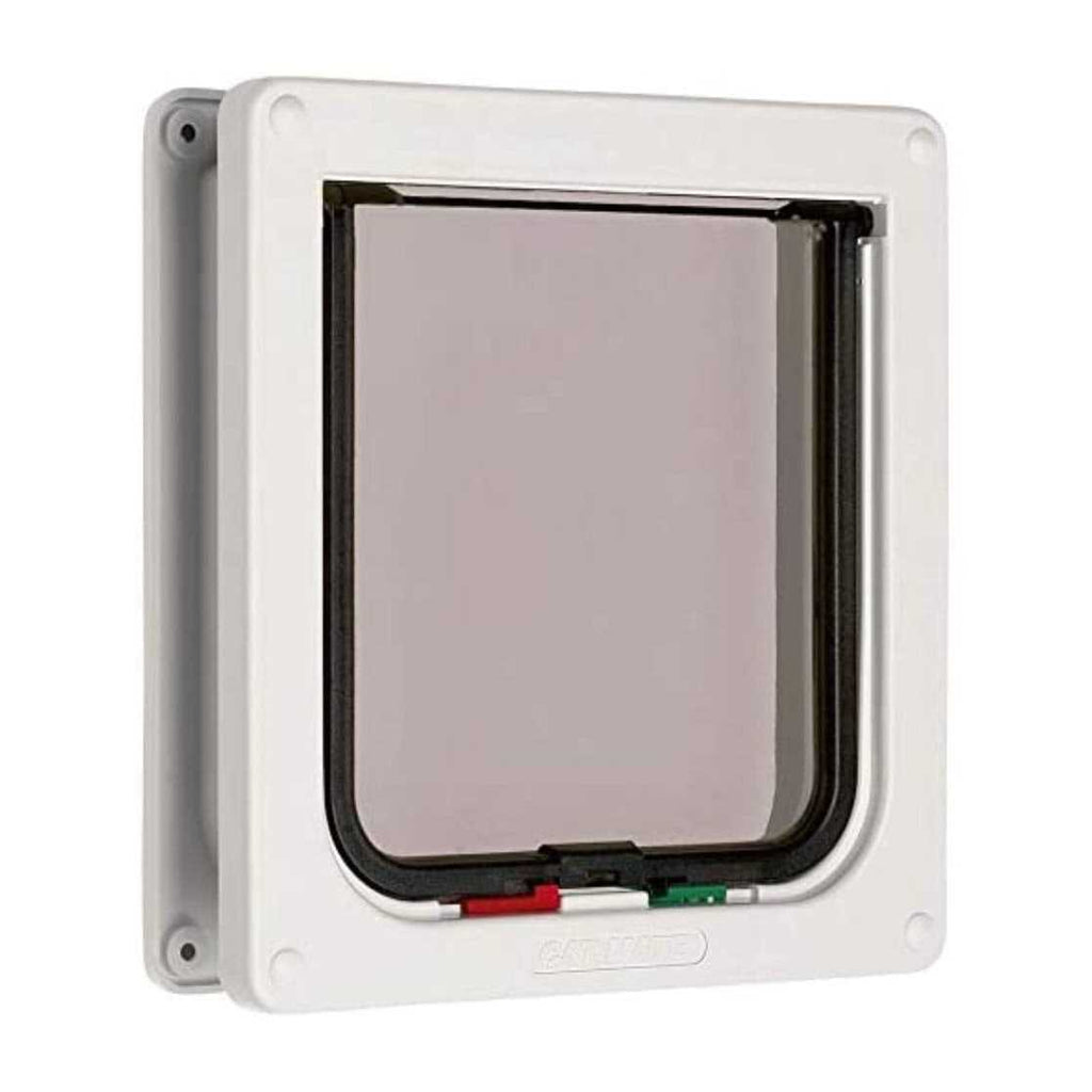 4 Way Locking Cat Flap with Door Liner A880