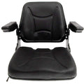 Universal Tractor Seat with Fold Down Back & Fold Up Arm Rests V595048
