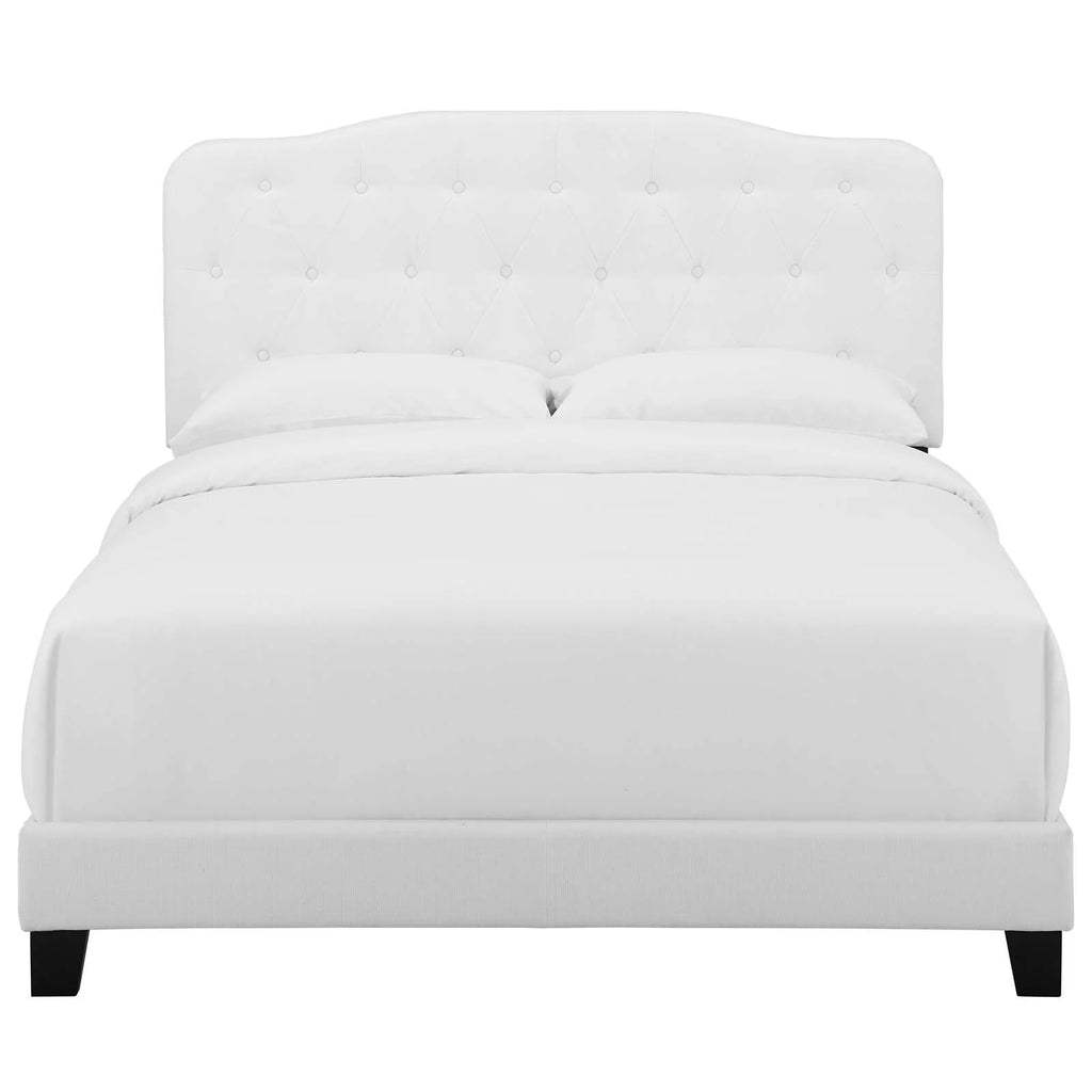 Twin Size Fabric Platform Bed Frame M115680