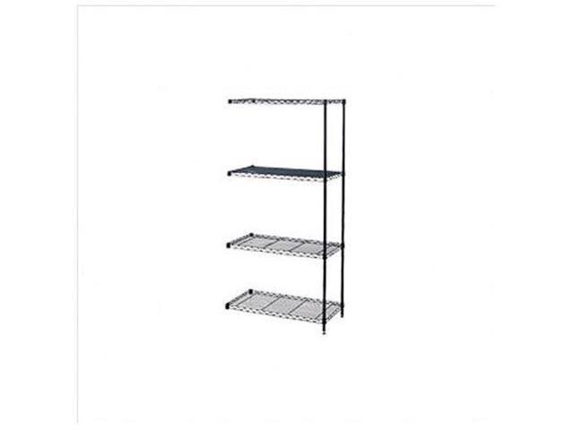 Black Wire Shelving Add-On Unit M62616