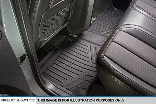 Black 1st & 2nd Row Floor Mats E3989