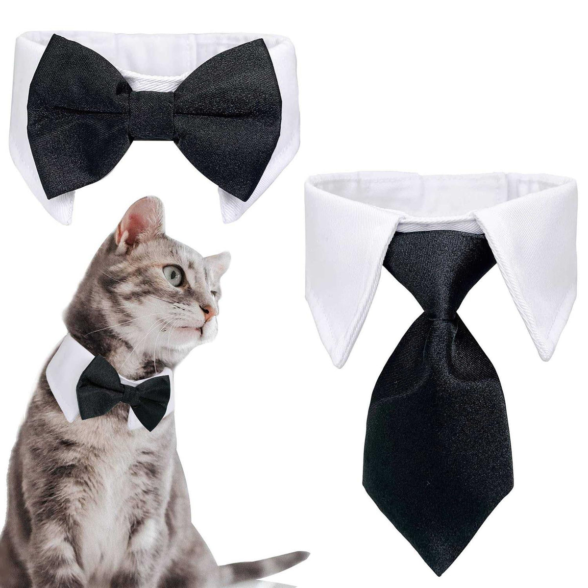 Dog Tuxedo Collar Bow Tie I9446