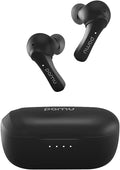 Black True Wireless Earbuds with Charging Case, Pack of 2 Q837