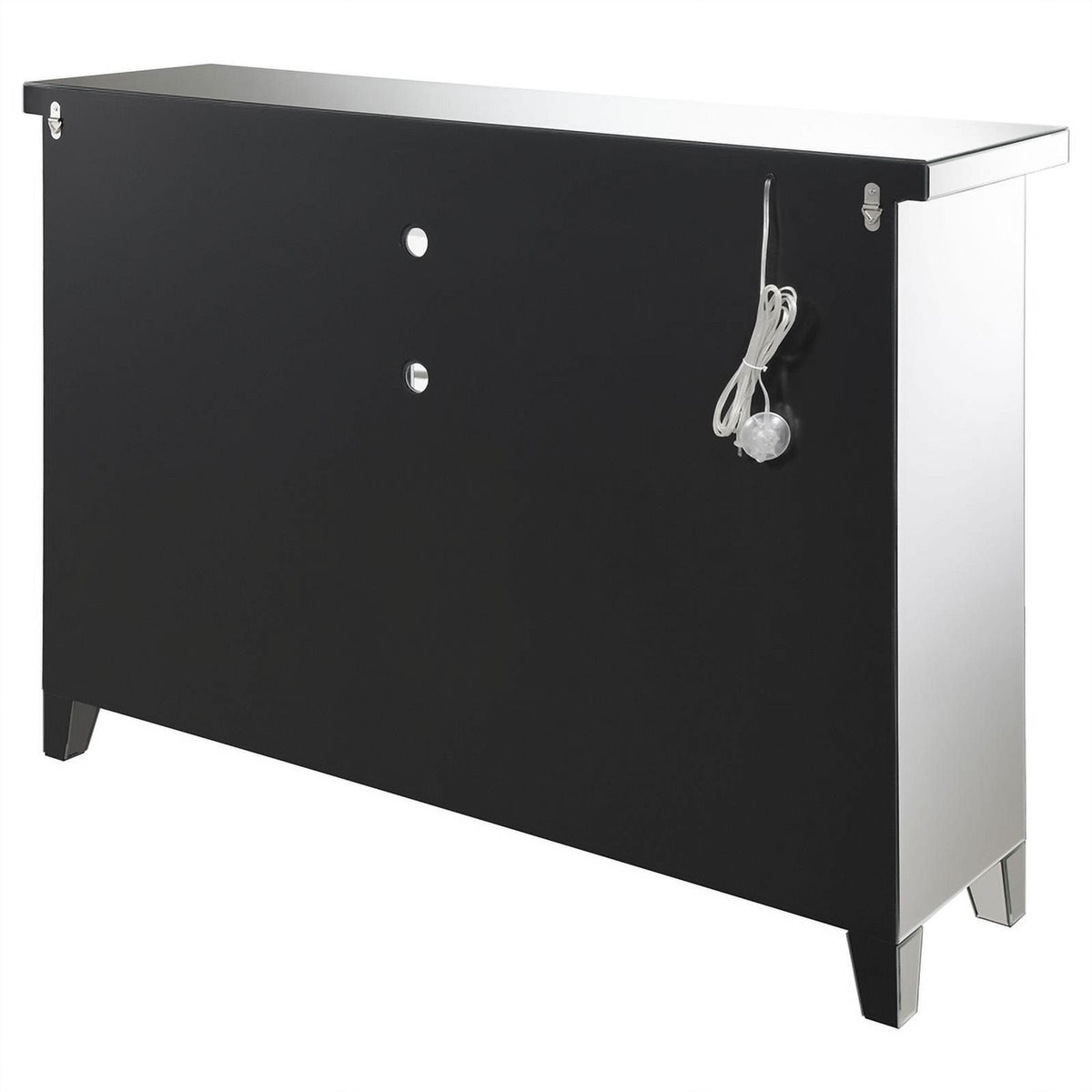 2-door Wine Cabinet with Lighting Mirror P4545