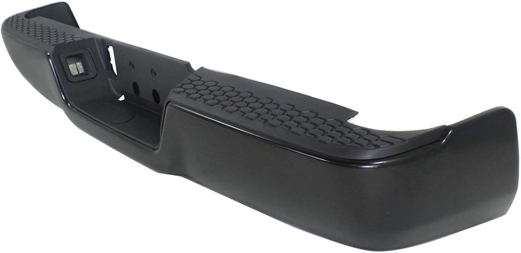 Black Steel Rear Step Bumper Assembly L471