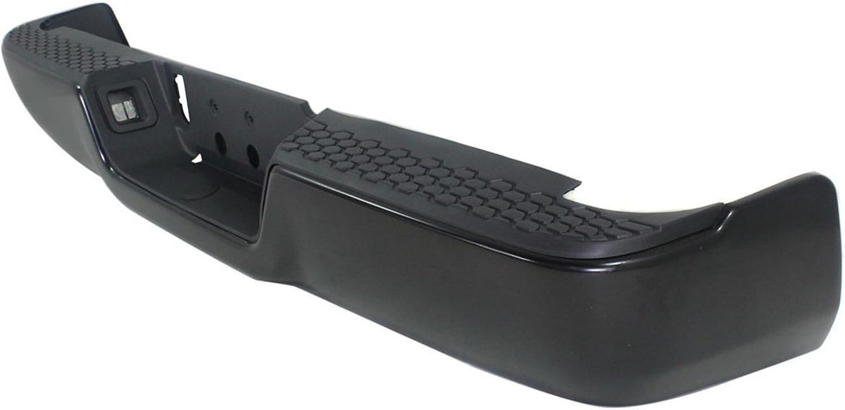 Black Steel Rear Step Bumper Assembly L471