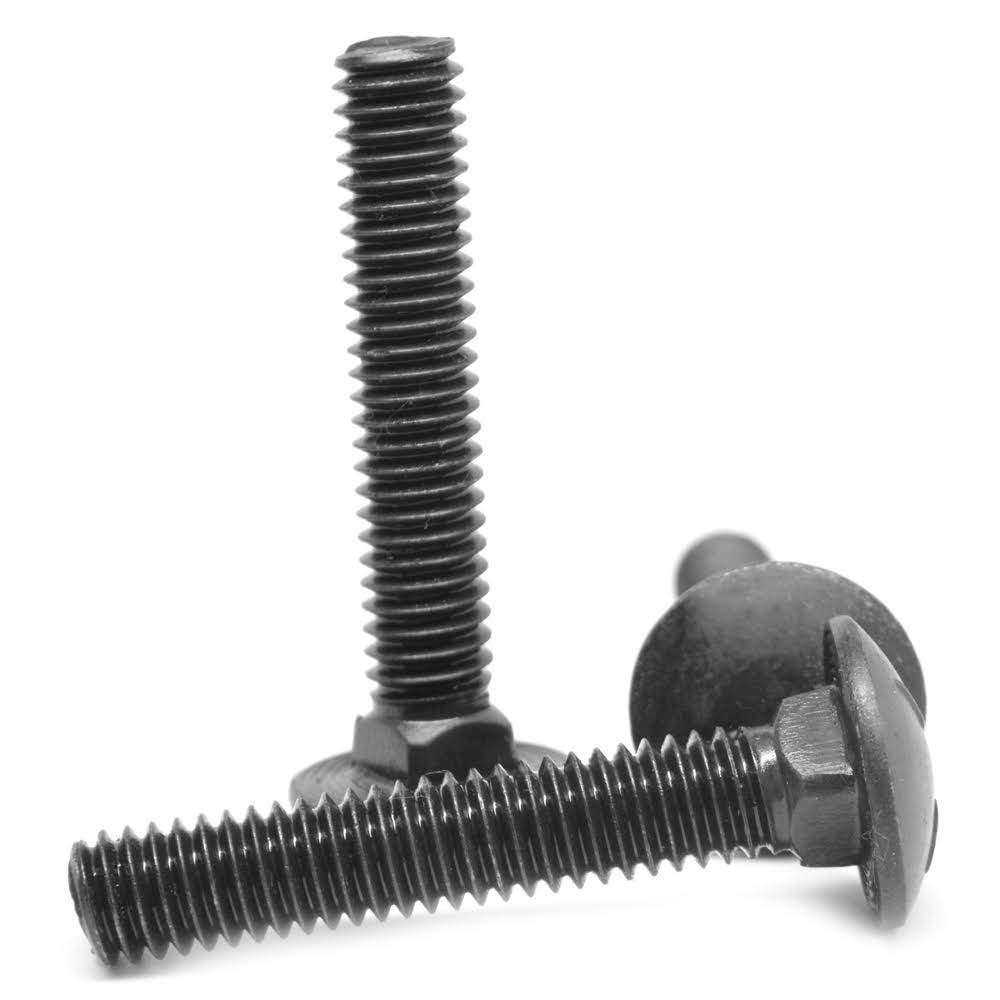 Black Oxide Coarse Thread Carriage Bolt T5406