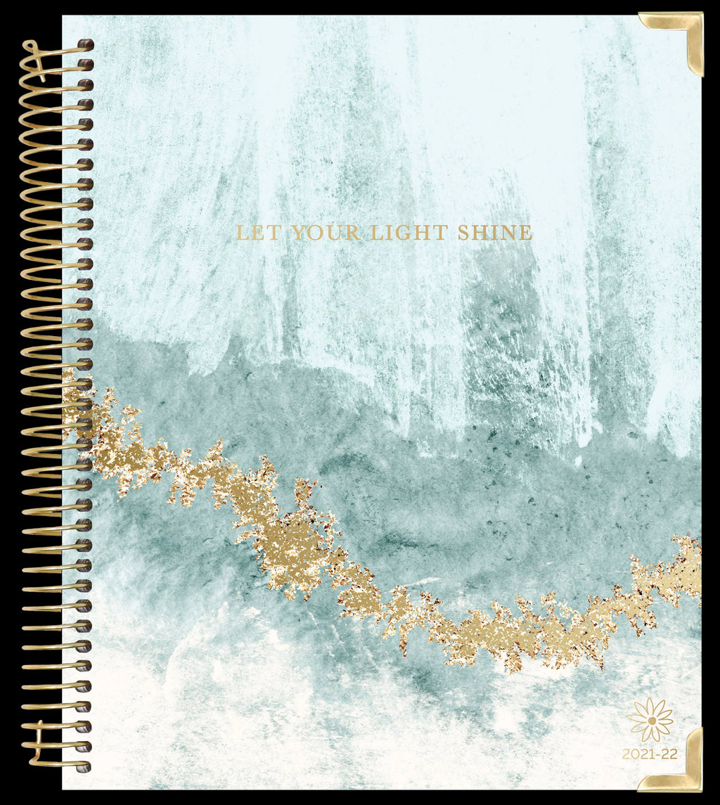 Crystal Blue Hard Cover Vision Planner X18891