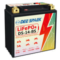 Lithium Motorcycle Battery, 12 Volt 9Ah 520CCA, LiFePO4 ATV Scooter Powersports Battery Replacement P36543